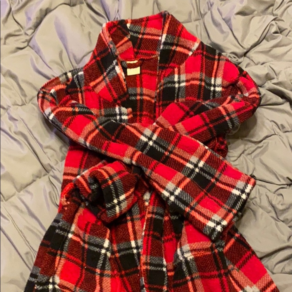 Plaid Robe